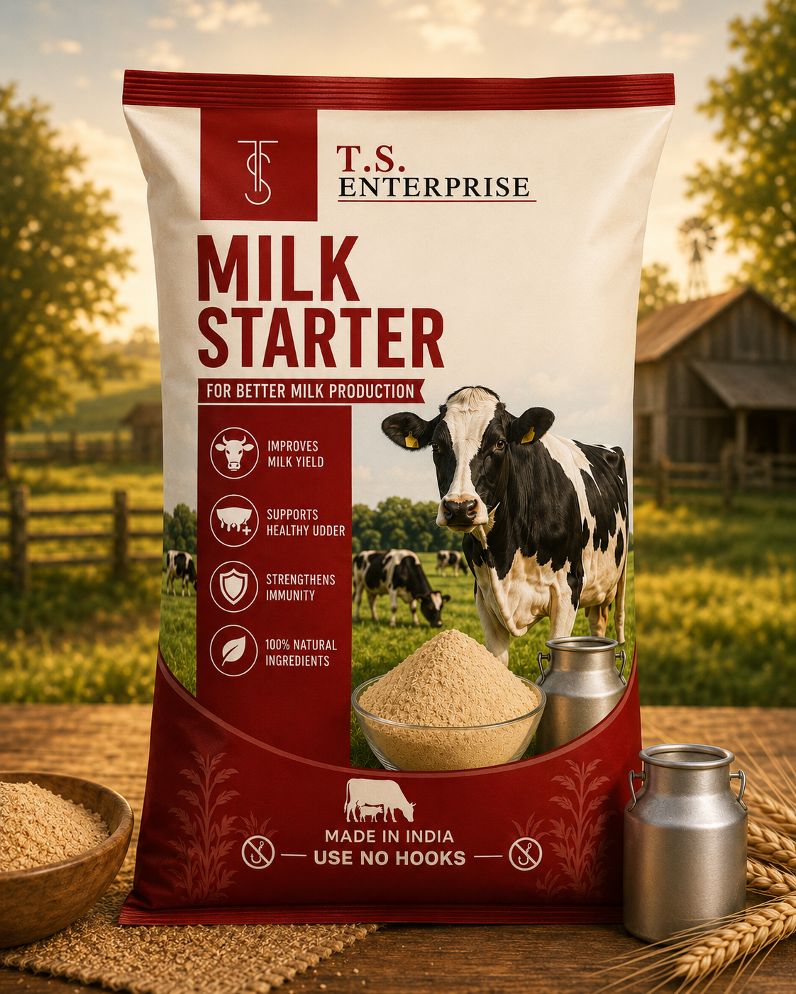Milk Starter cattle feed pack