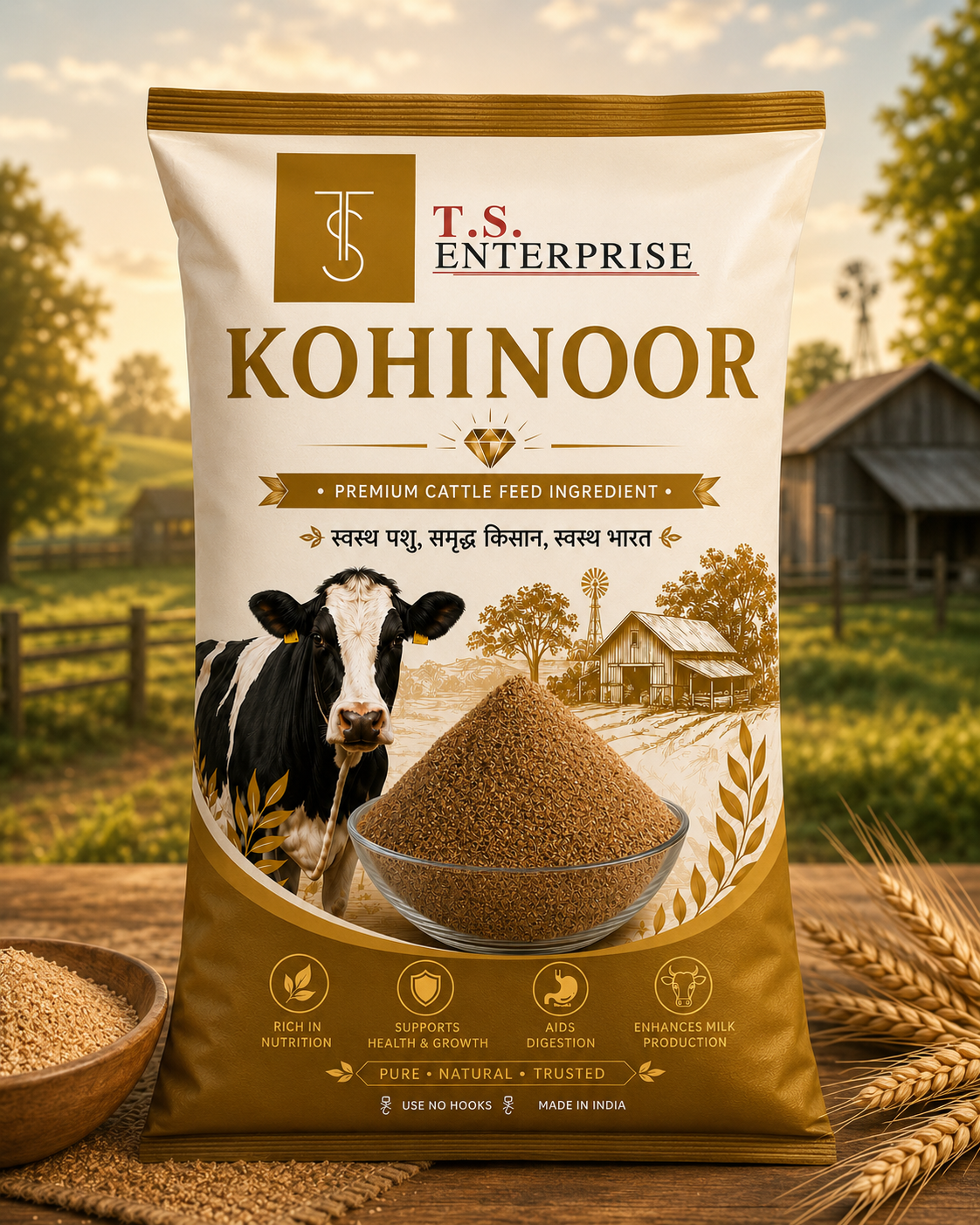 Kohinoor cattle feed pack